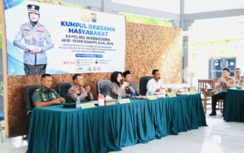 Polres Bojonegoro Serap Aspirasi Warga Ngraho Lewat Forum Kumpul Bersama
