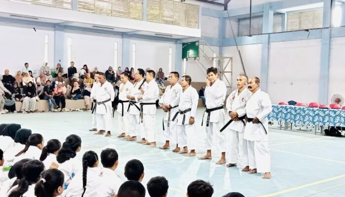 Ujian Kenaikan Tingkat Lemkari Bojonegoro: FORKI Targetkan Prestasi Porprov Jatim