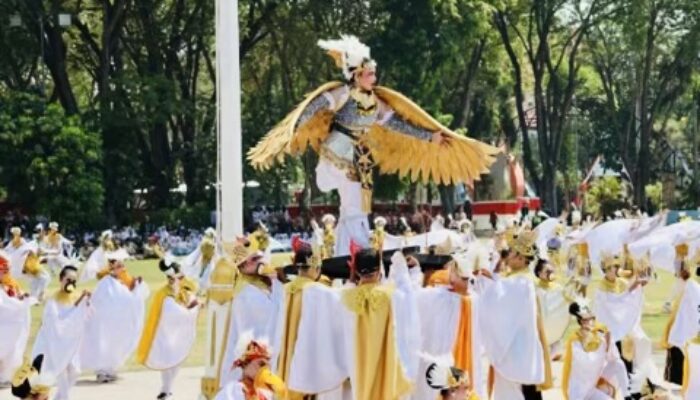 Tari Kolosal Meliwis Putih Tandai Puncak Hari Jadi Bojonegoro ke-349