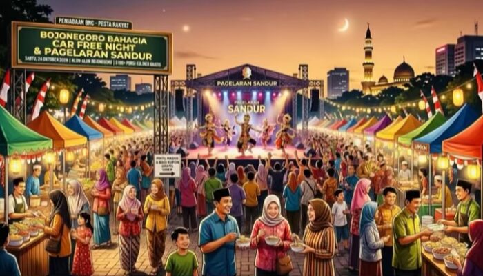 BNC Bojonegoro Ditiadakan, Diganti Pesta Rakyat Kuliner Gratis