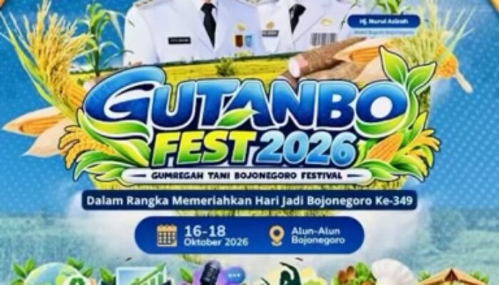 Gutanbo Fest 2026, Ajang Pameran Pertanian Terbesar di Bojonegoro