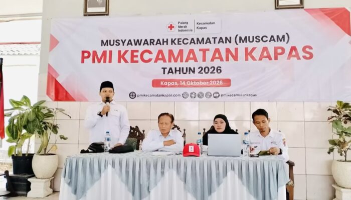PMI Kecamatan Kapas Gelar Muscam, Perkuat Organisasi dan Sinergi Pelayanan Kemanusiaan