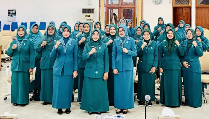 Cantika Wahono Lantik TP PKK dan Posyandu 14 Kecamatan Bojonegoro