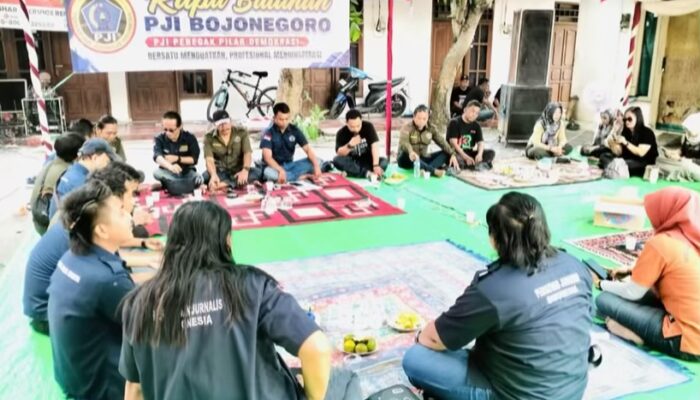 Jaga Solidaritas, PJI Bojonegoro Perkuat Peran Sosial dan Jurnalistik