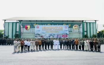 Bupati Setyo Wahono Hadiri Upacara HUT ke-81 TNI di Kodim 0813 Bojonegoro