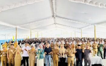 Wabup Nurul Azizah Tinjau Walk In Interview PT Shou Fong Lastindo Bojonegoro