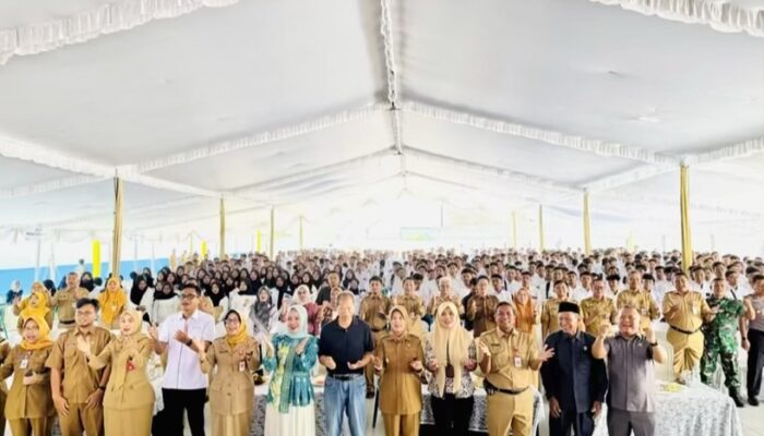 Wabup Nurul Azizah Tinjau Walk In Interview PT Shou Fong Lastindo Bojonegoro