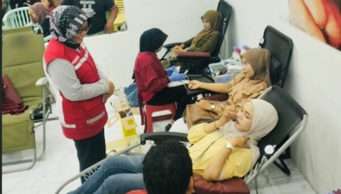 178 Pendonor Darah Ikuti Aksi Sosial Realco di Go Fun Bojonegoro